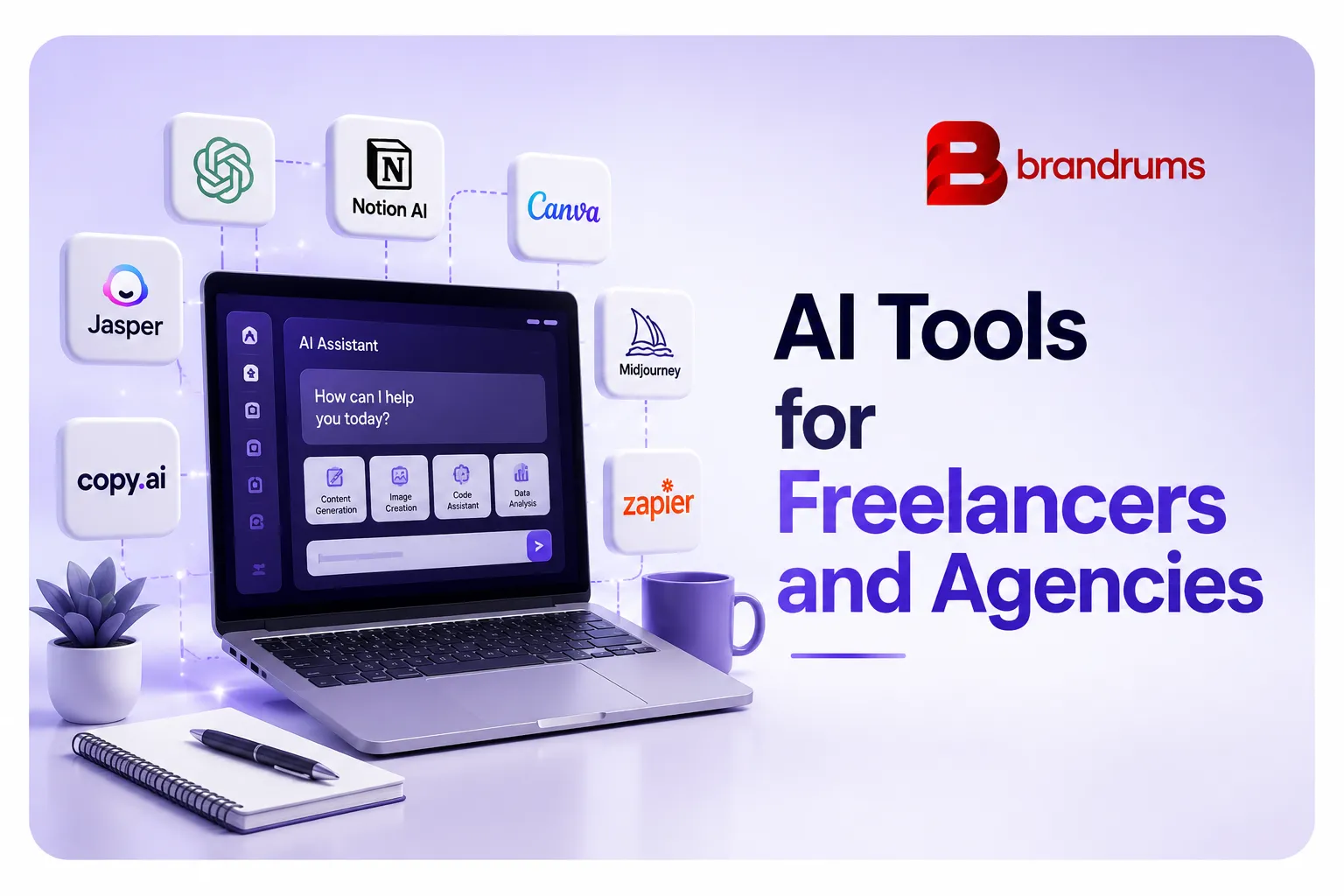 AI Tools for Freelancers and Agencies 2026 — featured image AI Tools for Freelancers and Agencies 2026 — Brandrums