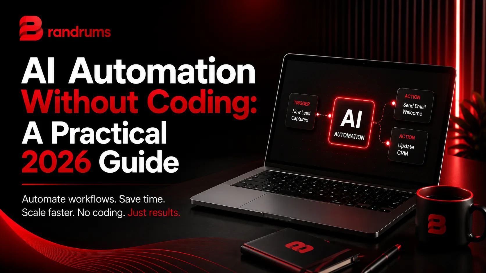AI Automation Without Coding: Practical 2026 Guide — featured image AI Automation Without Coding: Practical 2026 Guide — Brandrums
