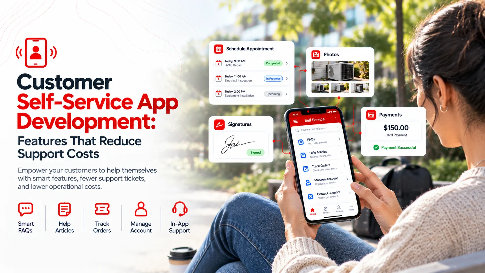 Customer Self-Service App Development: Features That Reduce Support Costs — featured image Customer Self-Service App Development: Features That Reduce Support Costs
