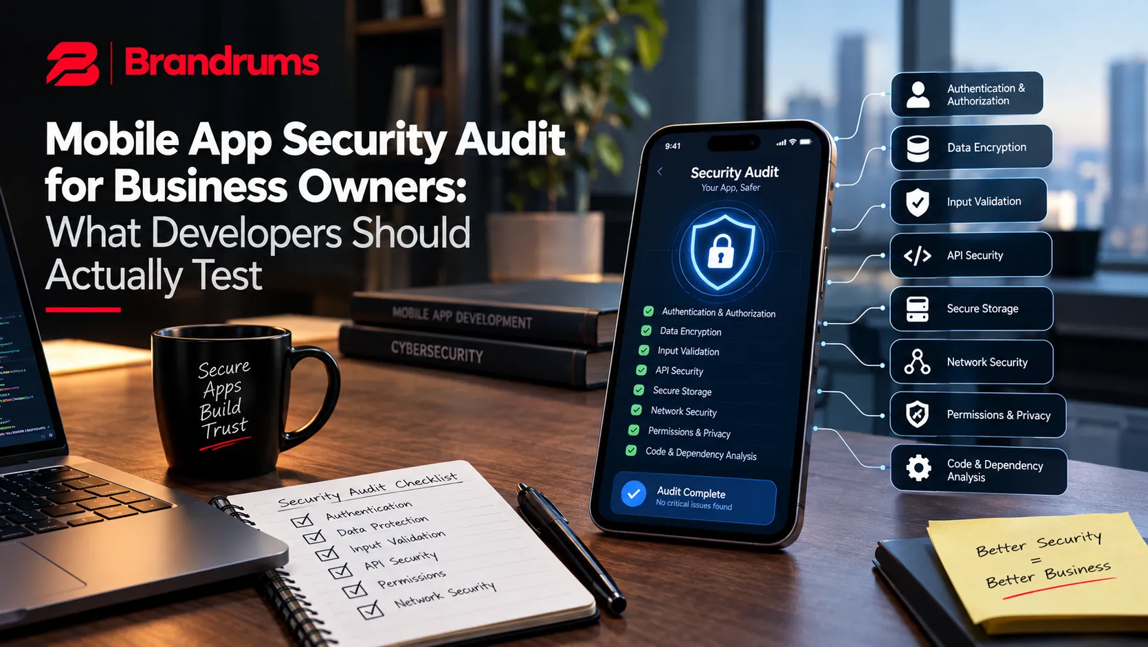 Mobile App Security Audit for Business Owners: What Developers Should Actually Test — featured image Mobile App Security Audit for Business Owners: What Developers Should Actually Test